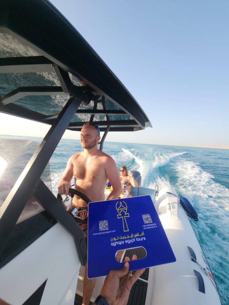 Vitesse et Dauphins : Excursion Privée en Speed boat à Hurghada